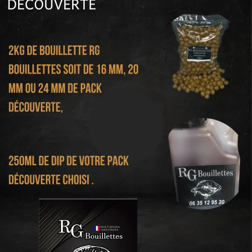 Pack Decouverte Produit - Rg Bouillettes
