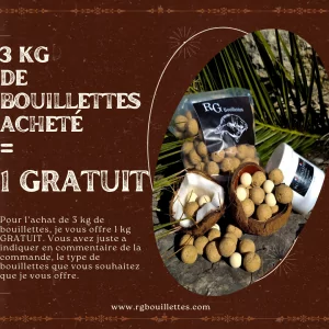 Offre spéciale 3 + 1 gratuit - www.rgbouillettes.com